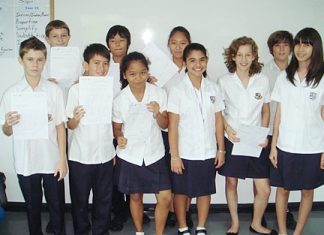 Year 8 students who took part in the Maths Challenge.